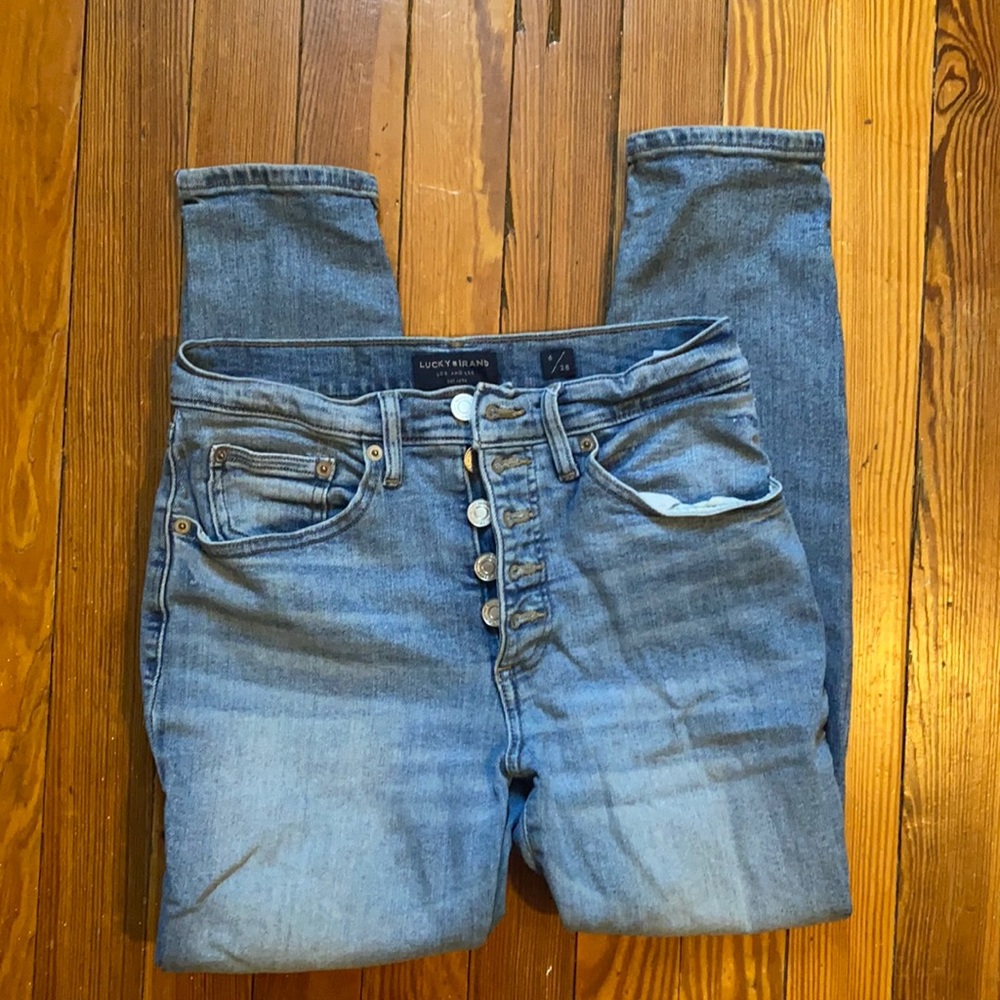 lucky brand size 6 ankle